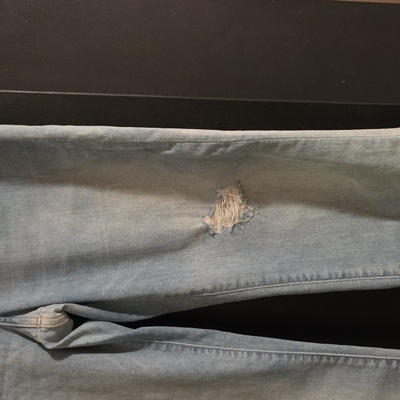 Express Straight High Rise Jeans - Picture 2 of 5